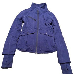 LULULEMON It's Happening Jacket *Pigment Blue* Size 8